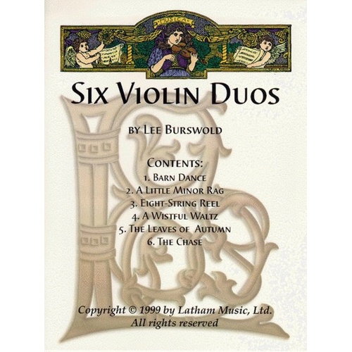 Violin Duos 6 Book