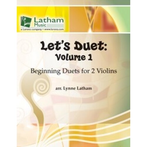 Lets Duet Vol 1 For 2 Violins (Softcover Book)