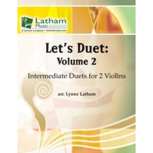 Lets Duet Vol 2 For 2 Violins (Softcover Book)