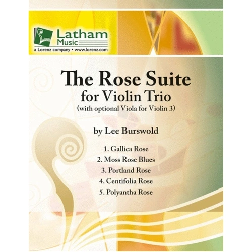 Burswold Rose Suite for Violin Trio SC/PTS