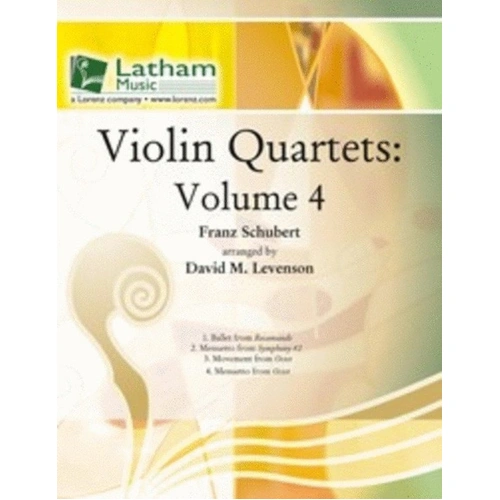 Violin Quartets Vol 4 Arranged by Levenson SC/Pts