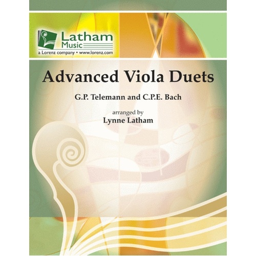 Advanced Viola Duets Arr Latham 2Vla Book