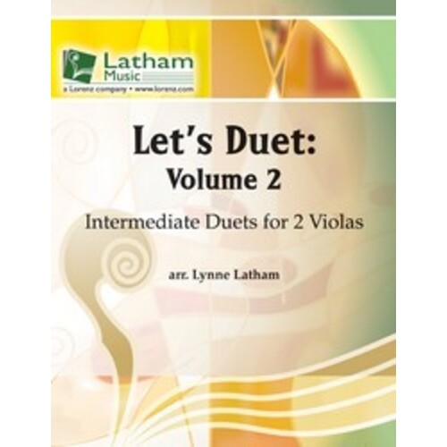 Lets Duet Vol 2 For 2 Violas (Softcover Book)