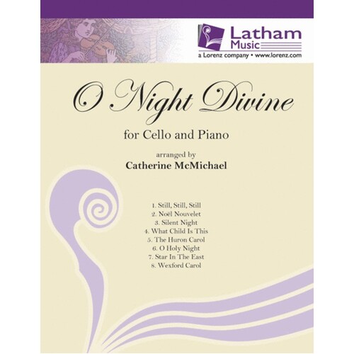 O Night Divine Cello/Piano Arr Mcmichael (Softcover Book)