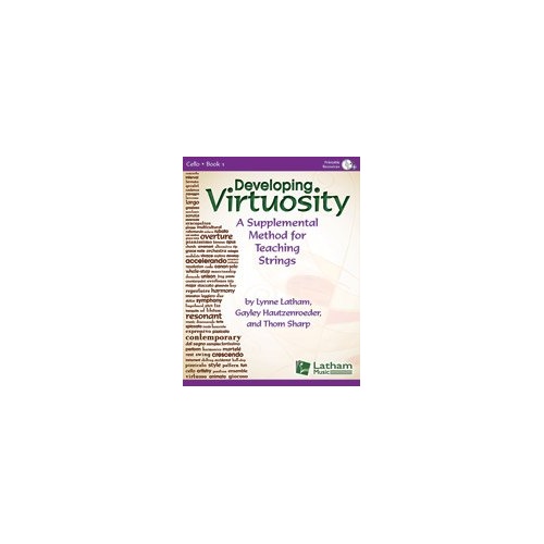 Developing Virtuosity Cello Book 1 BK/CD