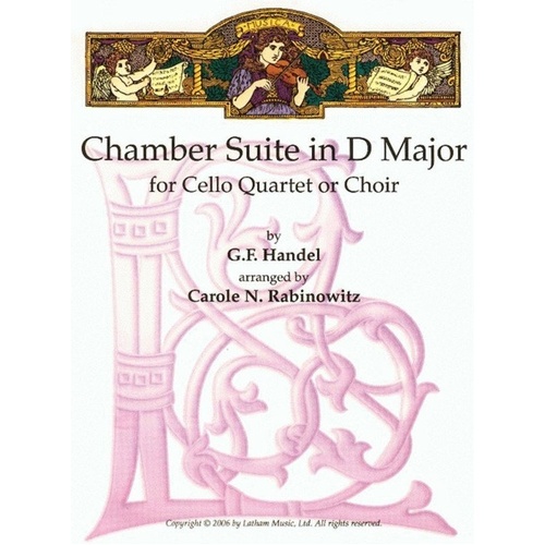 Handel - Chamber Suite in D for Cello Quartet/Choir SC/PTS