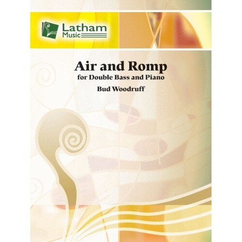 Woodruff - Air And Romp Double Bass/Piano (Softcover Book)