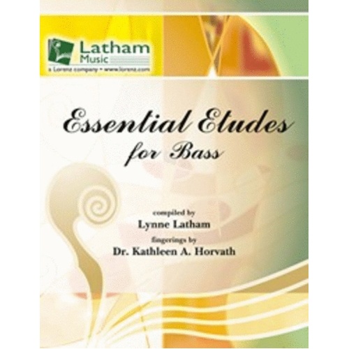 Essential Etudes For Bass Double Bass Book