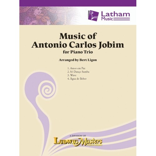 Music Of Antonio Carlos Jobim Piano Trio (Music Score/Parts) Book