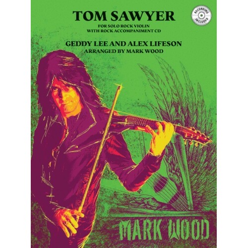 Mark Wood - Tom Sawyer Violin Softcover Book/CD