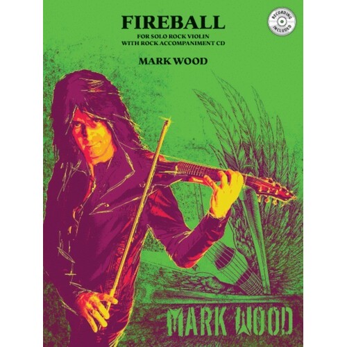 Mark Wood - Fireball Violin Softcover Book/CD