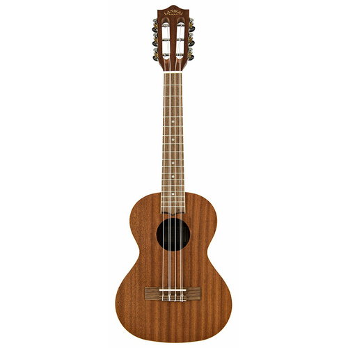 Lanikai Mahogany Series 6-String Tenor Ukulele with Padded Gig Bag, Natural Satin Finish