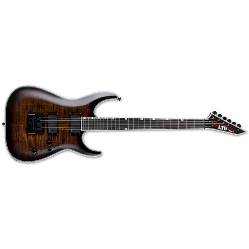 ESP LTD MH-1000 Evertune Electric Guitar Dark Brown Sunburst