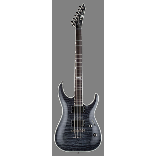 ESP-LTD MH-1001 No Trem See Thru Black Elec Guitar