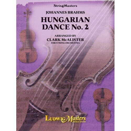 Hungarian Dance No 2 So3 Score/Parts Book