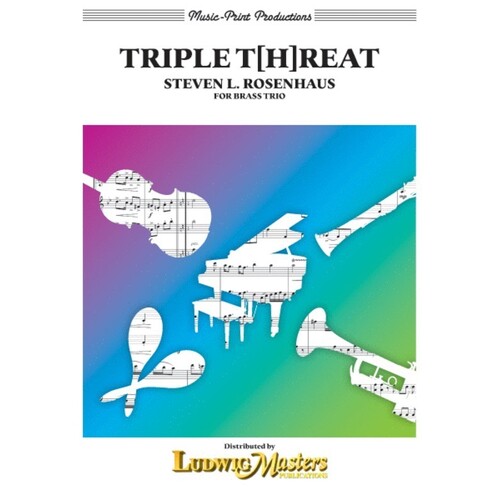 Rosenhaus - Triple T[H]Reat Brass Trio (Music Score/Parts) Book