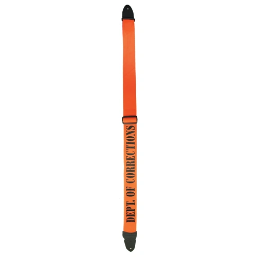 Lm Products 2 Inch Guitar Strap - Poly Dept of Corrections Design