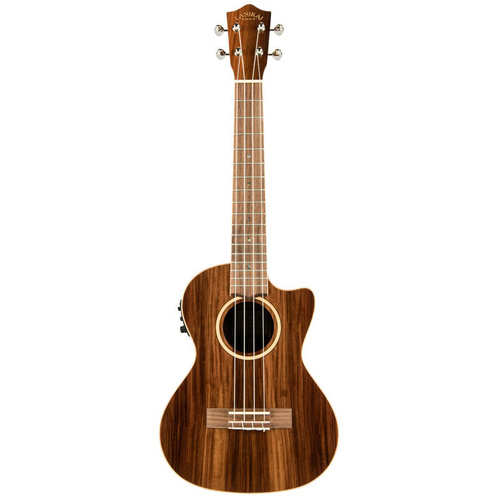 Lanikai Morado Series All Solid Tenor AC/EL Ukulele with Fishman Kula Preamp and Natural Gloss Finish