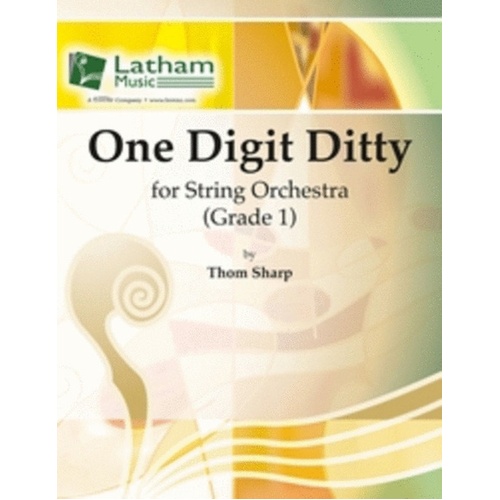 One Digit Ditty String Orchestra Score/Parts Book