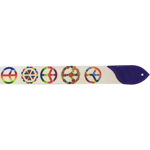 Lm Products Miss Alexis Series Peace Guitar Strap