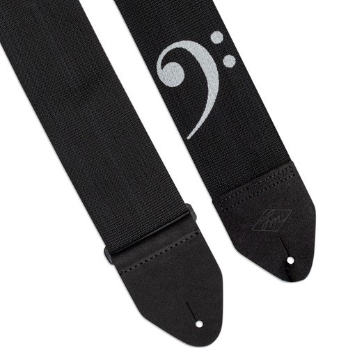 Bass Clef Guitar Strap