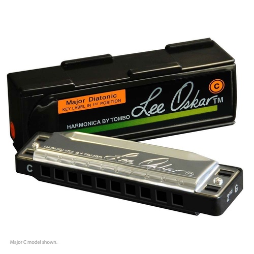 Lee Oskar Major Diatonic Harmonica in Low F, 10 Holes