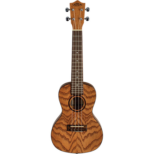Lanikai Oak Series Concert Ukulele with Natural Satin Finish and Padded Gig Bag