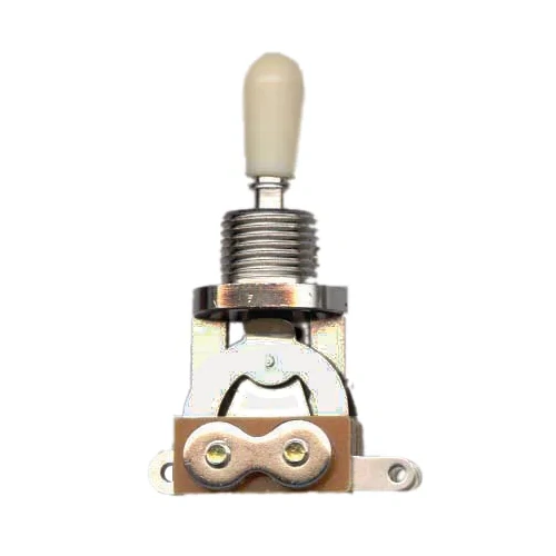 AMS TOGGLE SWITCH STRAIGHT CREME KNOB