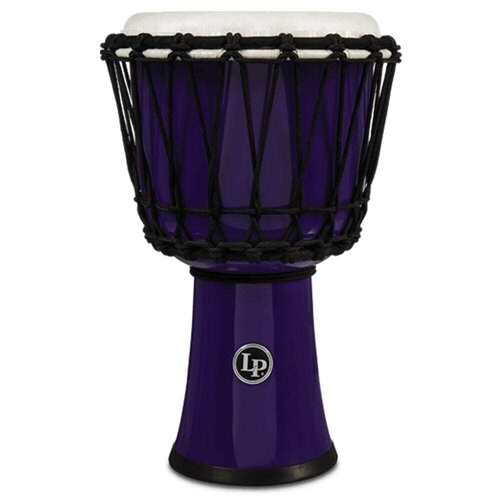 LP 7Inch Rope Djembe Purple