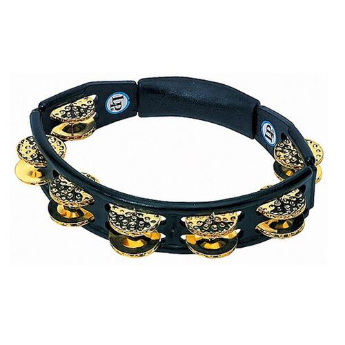 Latin Percussion LP174 Cyclops Hand Held Dimpled Brass Tambourine