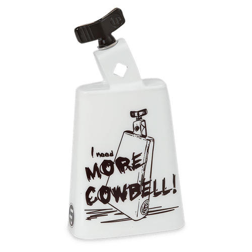 LP Collect-A-Bell More Cowbell 5" Mountable High Pitch Cowbell with Custom Graphics