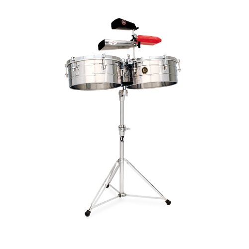 LP Tito Puentes 14" & 15"  Stainless Steel Timbales