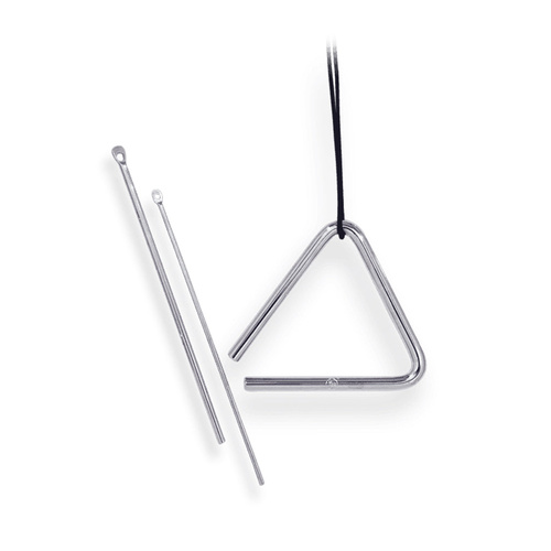 LP 4 Inch Triangle with Two Strikers and Nylon Hanging String