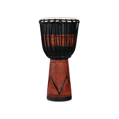 LP Lp World Beat Wood Art Large Djembe Black