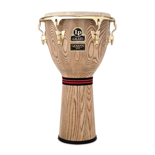LP Galaxy Series Giovanni Signature Djembe, 12.5" Diameter, 25" Tall, Premium Ash, Goat Skin Head, Gold Tone Hardware