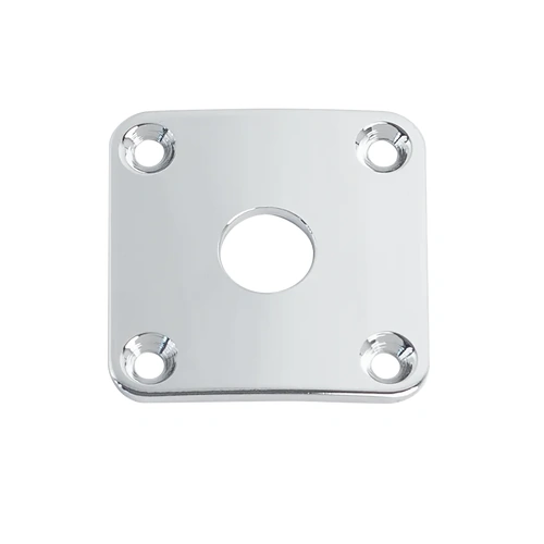 Gotoh LP8240 Square Jack Plate for Les Paul Style - Chrome