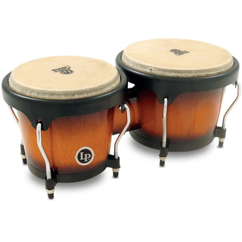 Aspire Accent Wood Bongos Vintage Sunburst/Black