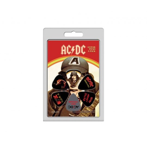Perris ACDC 6 Pack Offical Licensed Picks