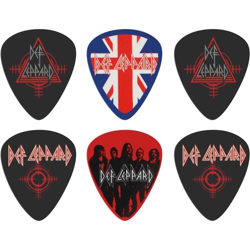 Perris Def Leppard Licensed 6 Pack Picks
