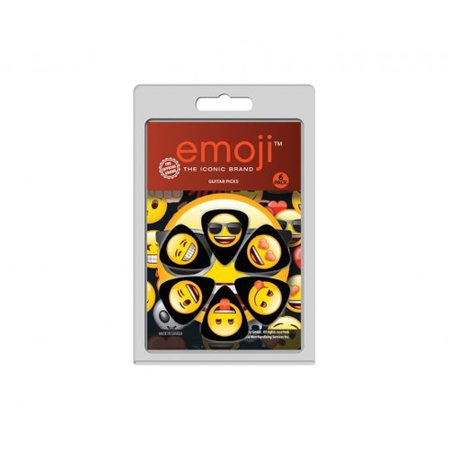 Perris Emoji 6 Pack Licensed Guitar Picks