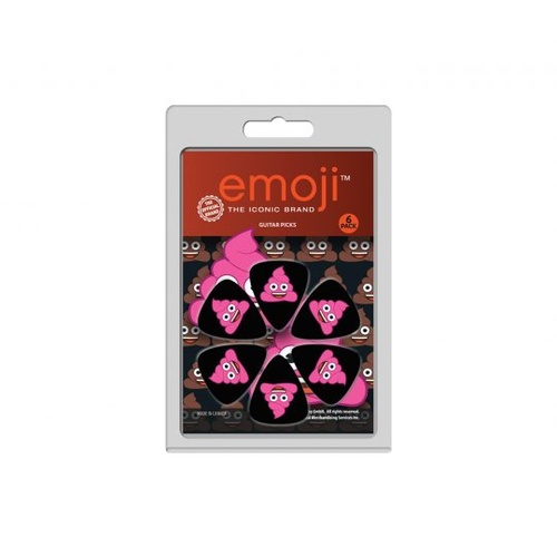 Perris Emoji 6 Pack Licensed Guitar Picks