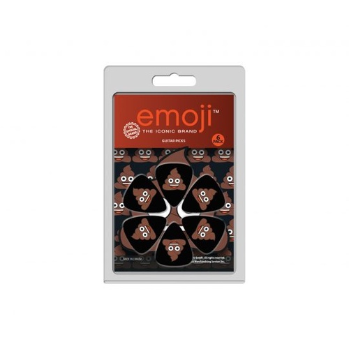 Perris Emoji 6 Pack Licensed Guitar Picks