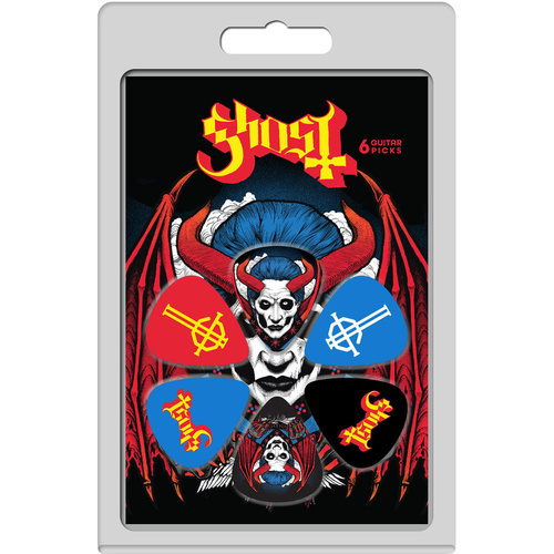 Perris Ghost Variety 2 Licensed Guitar Picks 6-Pack