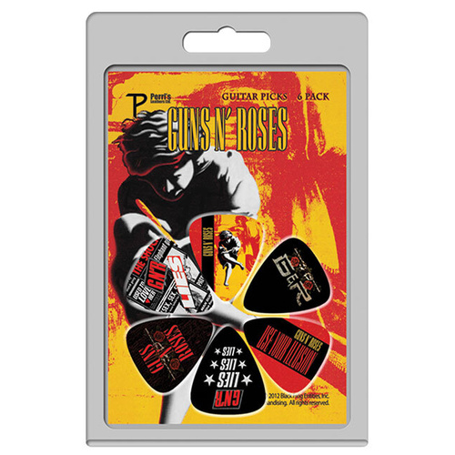 Perris Guns'N'Roses Variety 1 Licensed Guitar Picks 6-Pack