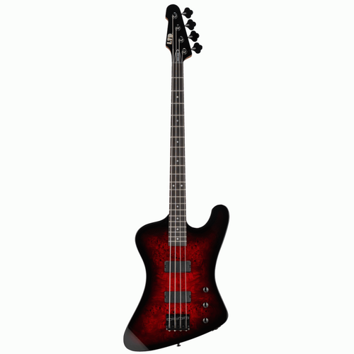 ESP LTD PHOENIX-204DX Bass Guitar - Red Burst Finish