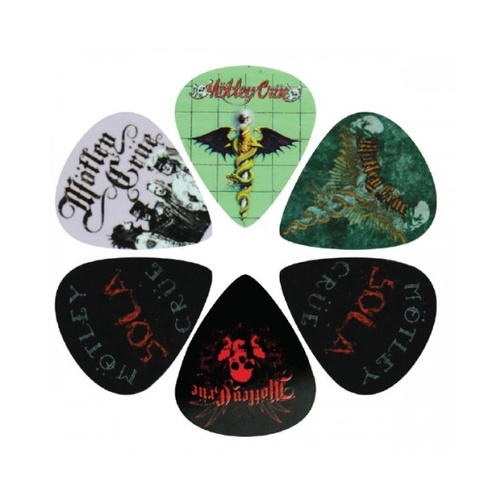 Perris Motley Crue 6 Pack Licensed Picks