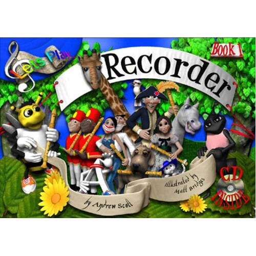 Lets Play Recorder Book/CD Book