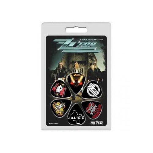 Perris ZZ Top 6 Pack Licensed Guitar Picks