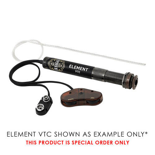LR Baggs Element Active Pickup System with Volume & Tone Control - SPLIT SADDLE