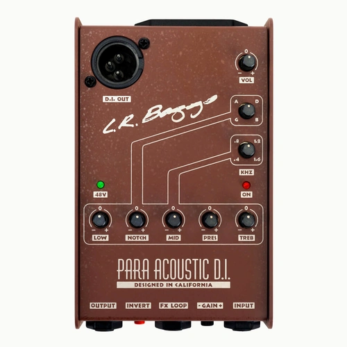 LR Baggs Para DI Acoustic Guitar Preamp with 5-Band EQ and Adjustable Gain